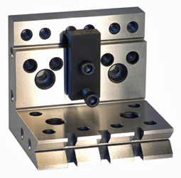 AP-445 Angle Plate with optional AP-445-FC Face Clamp