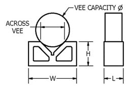 Cast Iron V-Block Drawing VL-002-0001