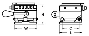 Magna-Sine Magnetic Sine Plate Drawing