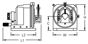 MG-5CV-S1 Master-Grind Index Fixture Drawing