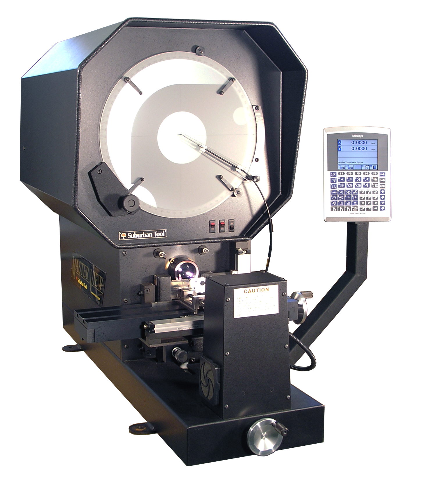 MV-140 Master-View 14" Optical Comparator with Erect Image