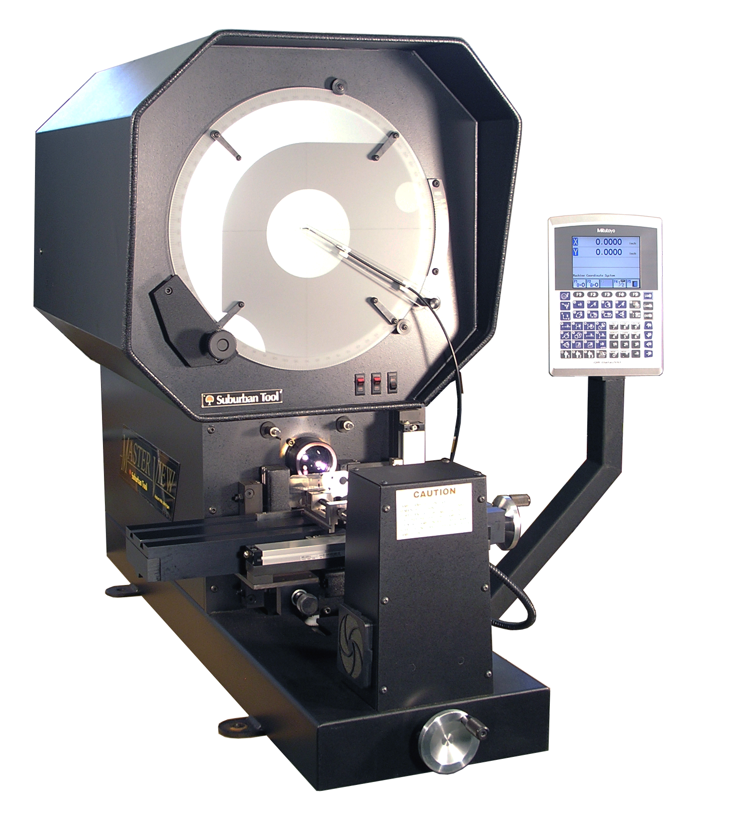 Suburban Tool MV-140-QRE 14" Erect Image Optical Comparator