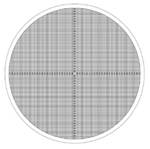 OC-2 Optical Comparator Grid Overlay Chart