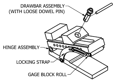 Sine Vise Parts List