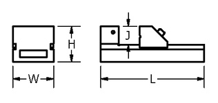 Precision Vise Drawing